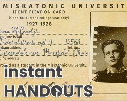 INSTANT HANDOUTS Image