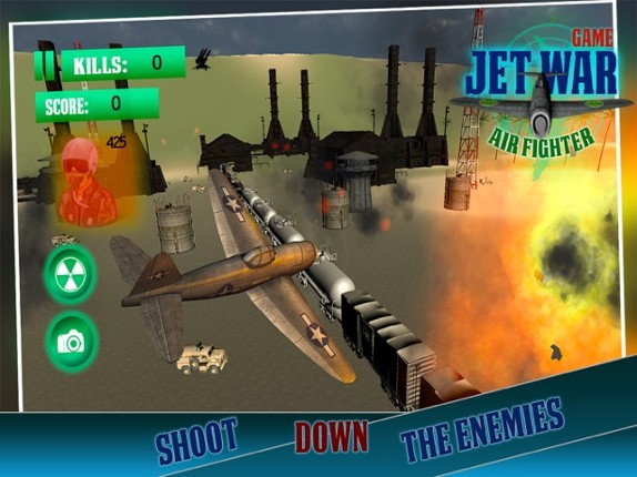 Jet Fighters 2016-Air Strike Navy Combat Shooting screenshot