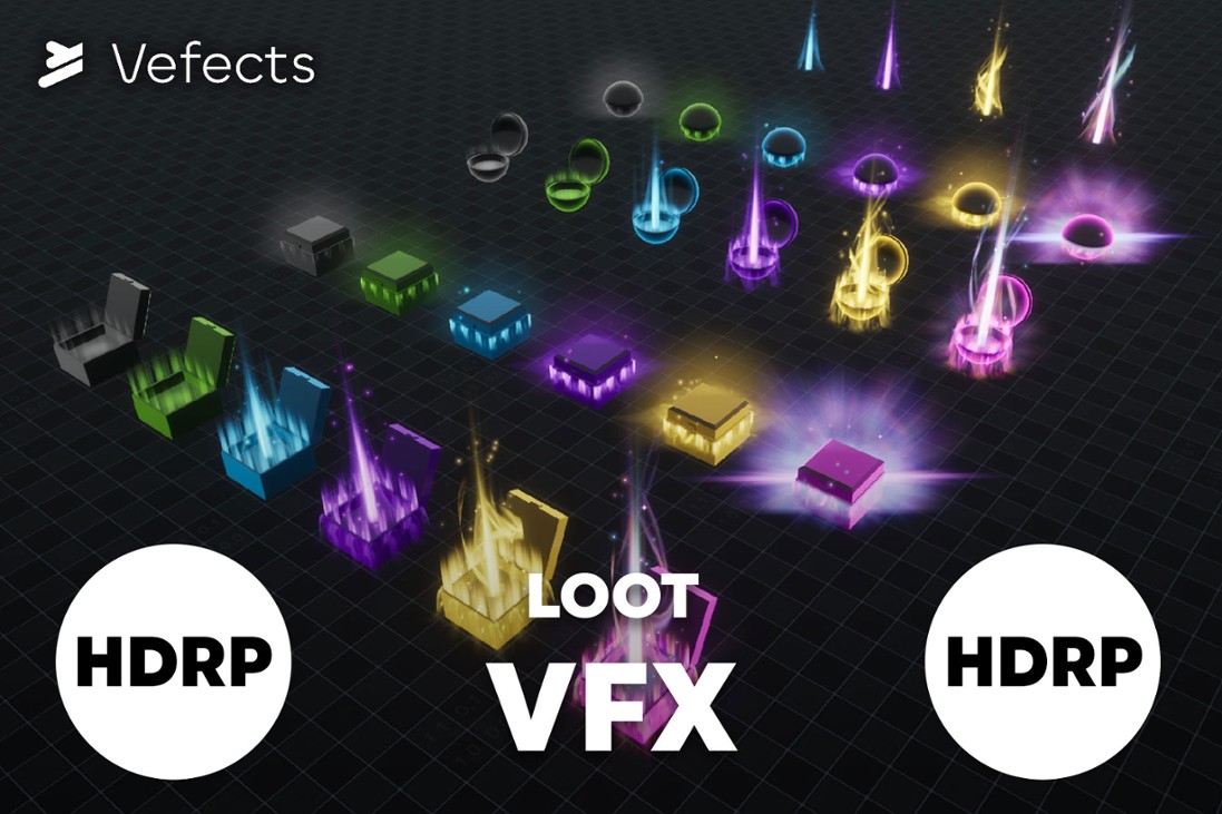 Games like Loot VFX - Unity HDRP