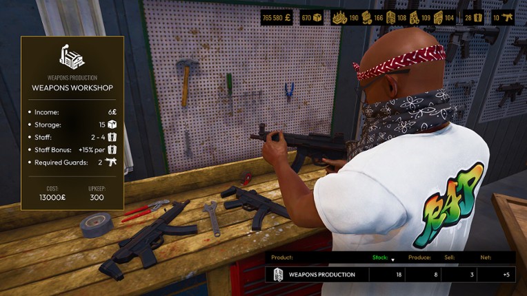 Mafia Business Simulator screenshot