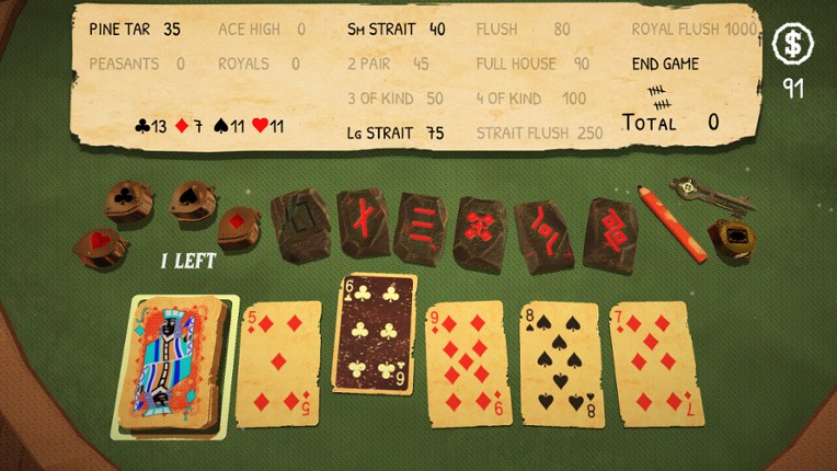 Pine Tar Poker screenshot
