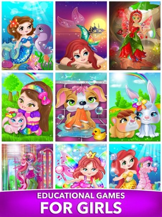 Princess Fairy Puzzle for Kids screenshot