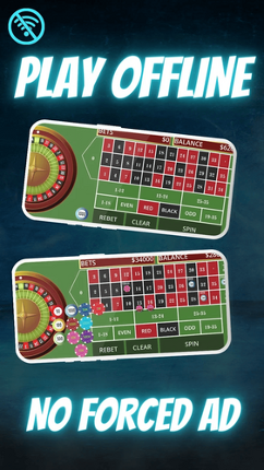 Roulette Offline: Minimal Ads screenshot