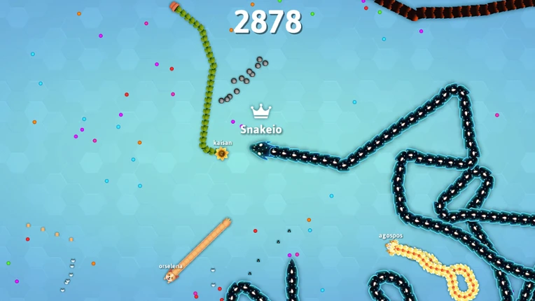 Snake.io screenshot