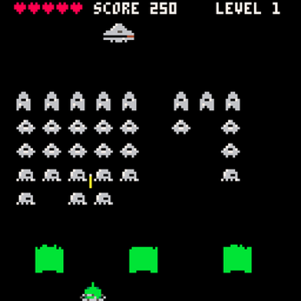 Space Invaders Co op Pico 8 Image