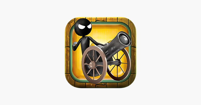 Stickman Cannon Shooter Game Cover