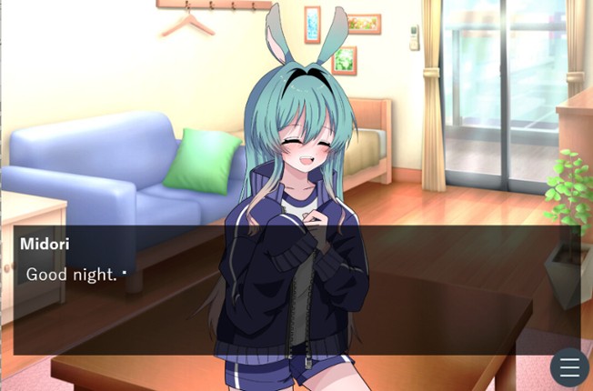 The rabbit and Tamaki are Taking a break! screenshot