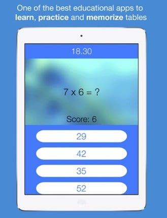Times Tables Quiz - Cool & Fun Multiplication Table Math Solver Games Image