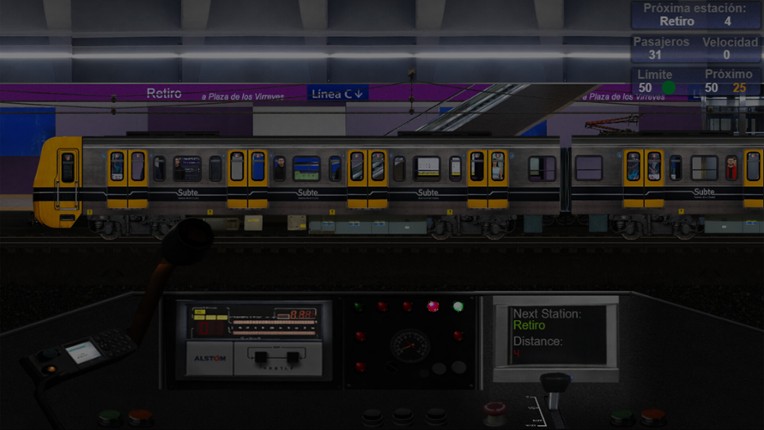 UrbanRail Metro Simulator Image
