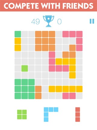 1010 - block-type puzzle game! screenshot