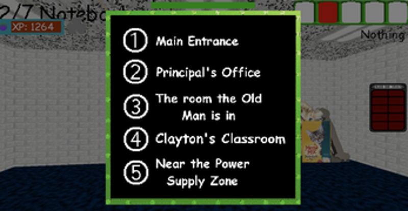 Baldi's Basics Crossover Series S1 G2: The Energetic School screenshot