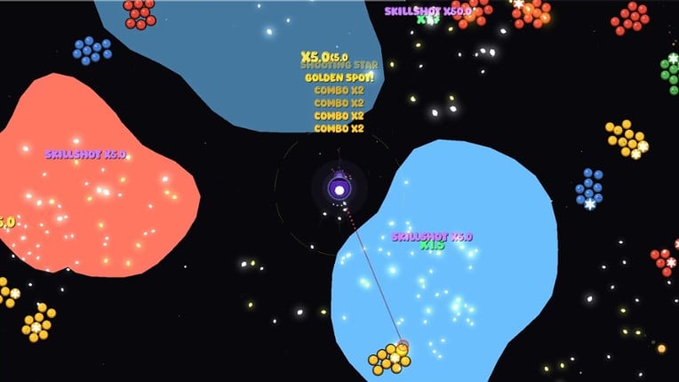 Bubble Shooter but In Space and Incremental Image