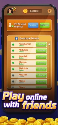 Carrom Gold : Game of Friends screenshot