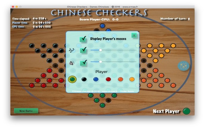 Chinese Checkers - Dames Chinoises screenshot