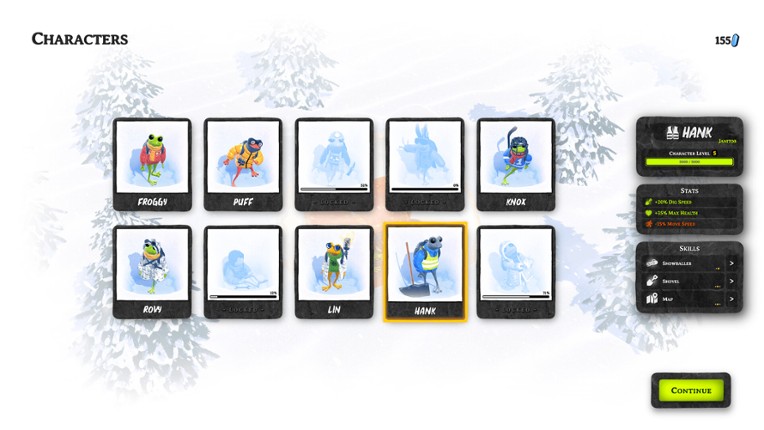 FROGGY HATES SNOW screenshot