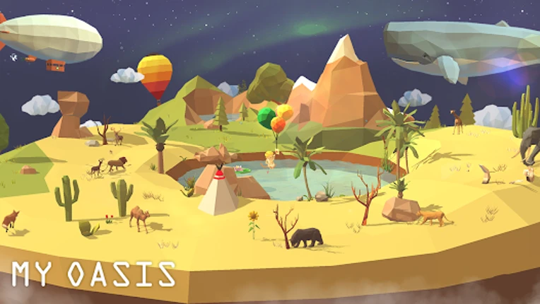My Oasis: Relaxing, Satisfying Image
