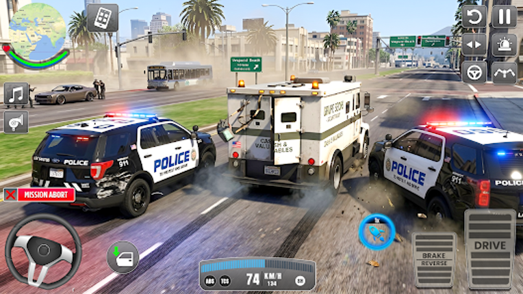 City Police Cop Car Chase Game Image