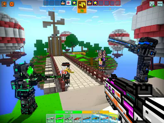 Cops N Robbers:Pixel Craft Gun screenshot