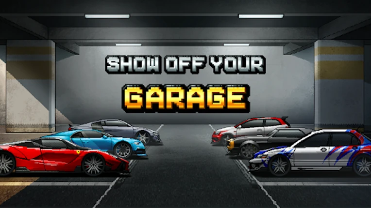 Pixel X Racer: Drag Racing Image