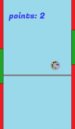 Flying Ball Wall Bouncing screenshot