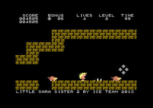 Little Sara Sister Trilogy (C64 - Tape) Image