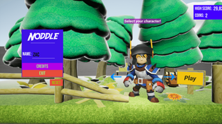 Noddle | A game with coins and running Image