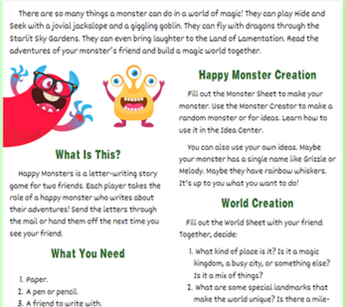 Happy Monster Image
