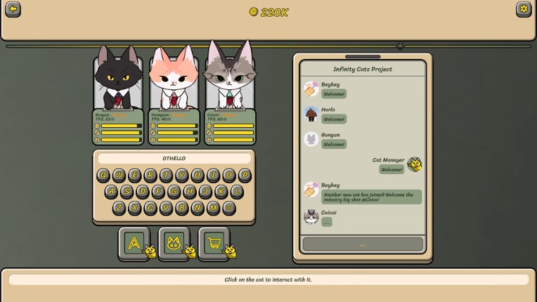 Infinity Cats Project screenshot