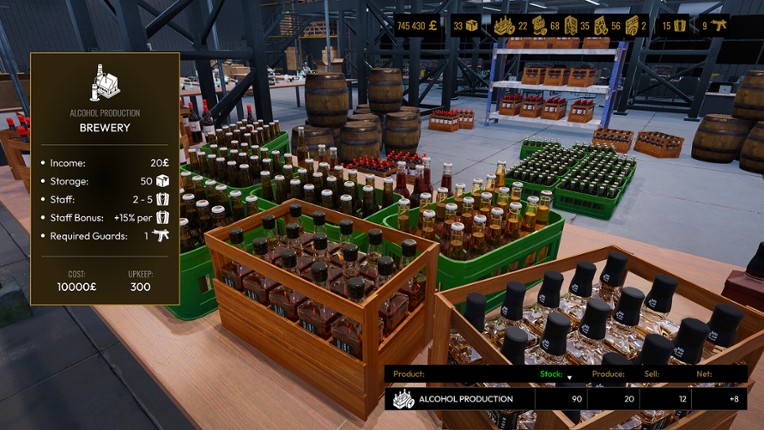 Mafia Business Simulator screenshot