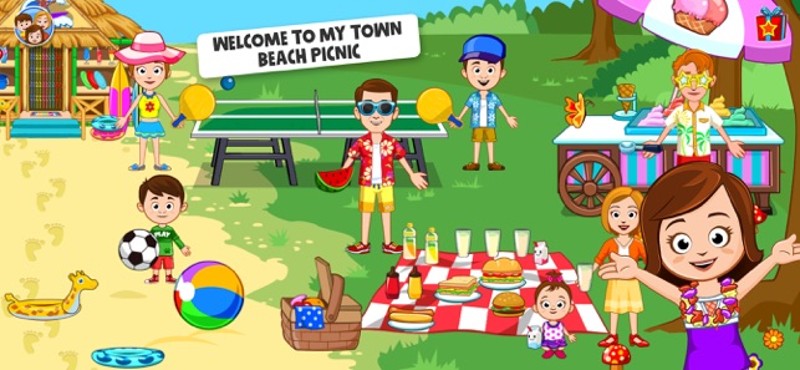 My Town : Beach Picnic screenshot