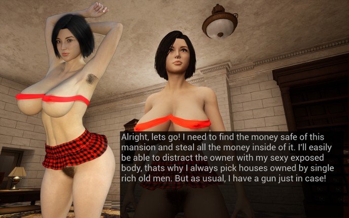 Sara The Sexy Thief In The Mysterious Mansion Image
