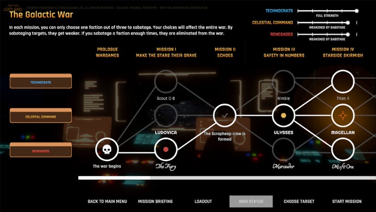 Starship Saboteur Prototype screenshot
