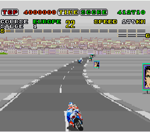 Super Hang-On screenshot