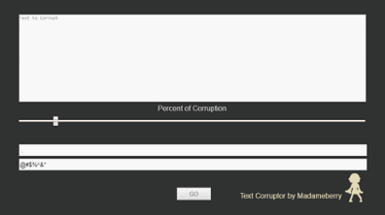 Text Corruptor Image