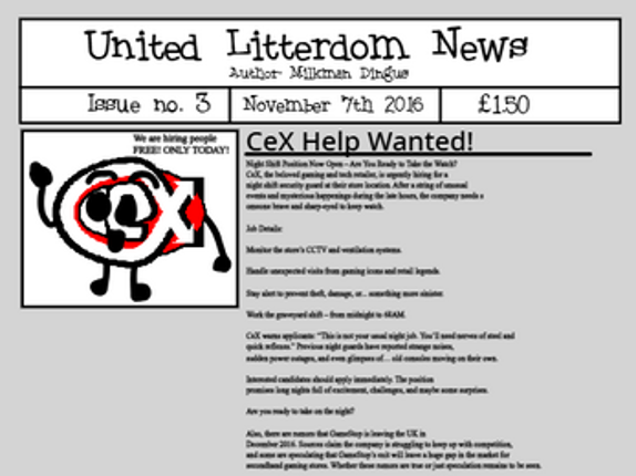 Those Four Nights In CeX's screenshot