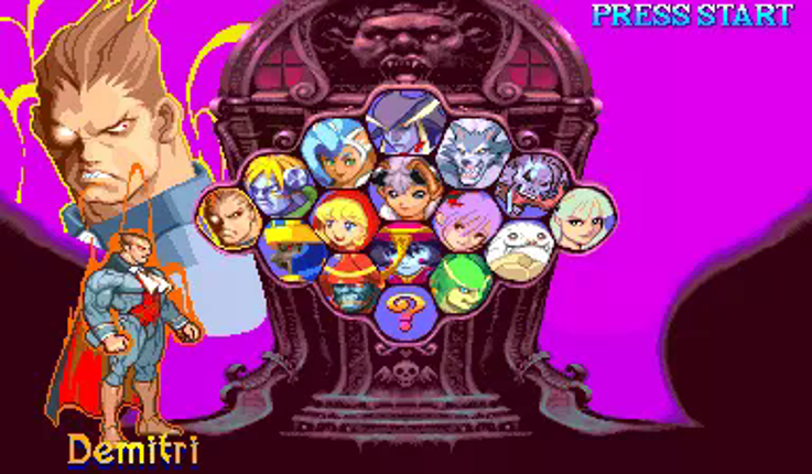 Vampire Savior: The Lord of Vampire screenshot