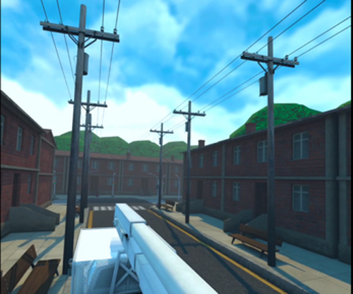 VR Bucket Truck Training with Haptic Feedback Vest Image