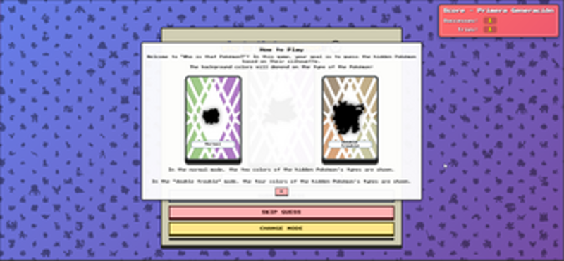 Who is that Pokemon? Poke-Paper Image