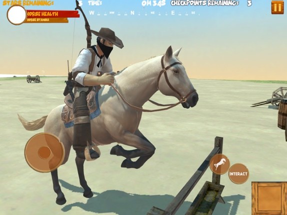 Wild West Cowboy Horse Rider screenshot
