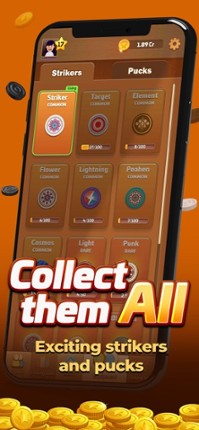 Carrom Gold : Game of Friends screenshot