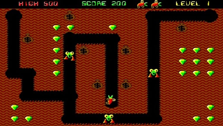 Digger - Classic Arcade screenshot