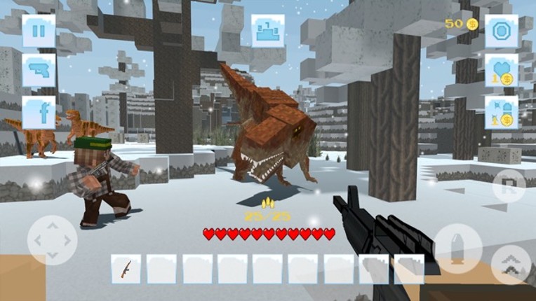 DinoSaur Ice Survival Craft screenshot