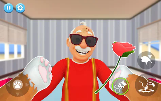 Angry Grandpa: Cat Simulator screenshot