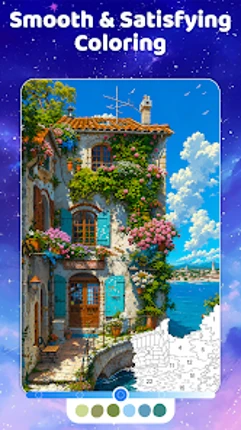 Color Number: Paint by Number Image