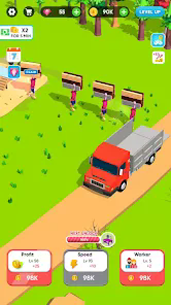 Idle Lumber Mill screenshot