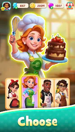 Foodstars: Merge & Cook screenshot
