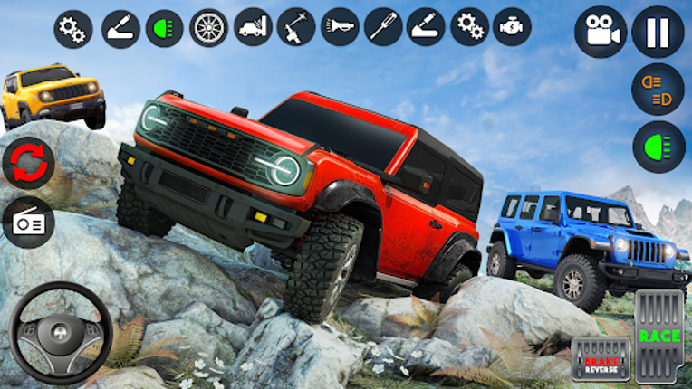 Offroad car driving simulator Image