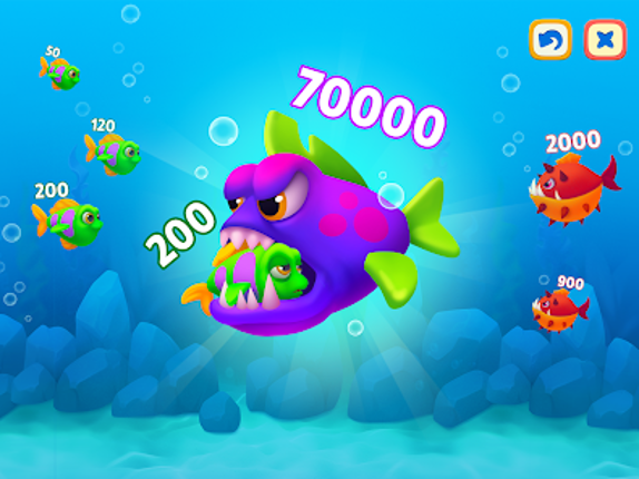 Sea Merge: Fish & Merging Game screenshot