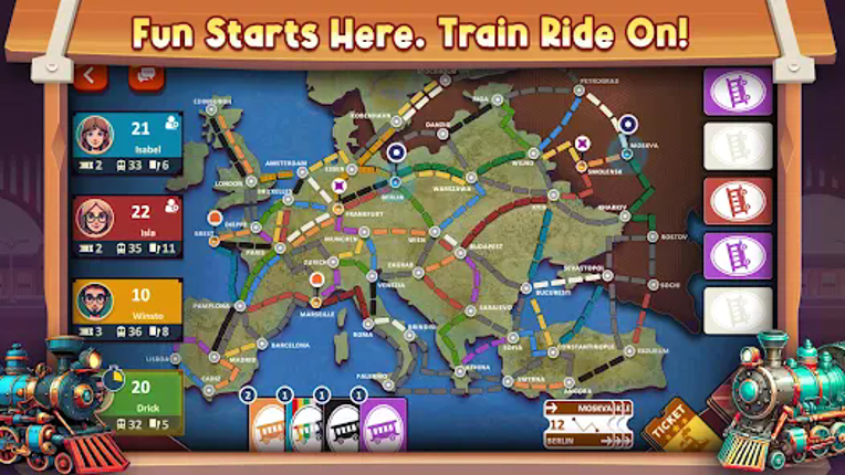 Train Ride On: Europe Trip screenshot