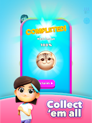 Mia's Slices: Art Puzzle Game Image